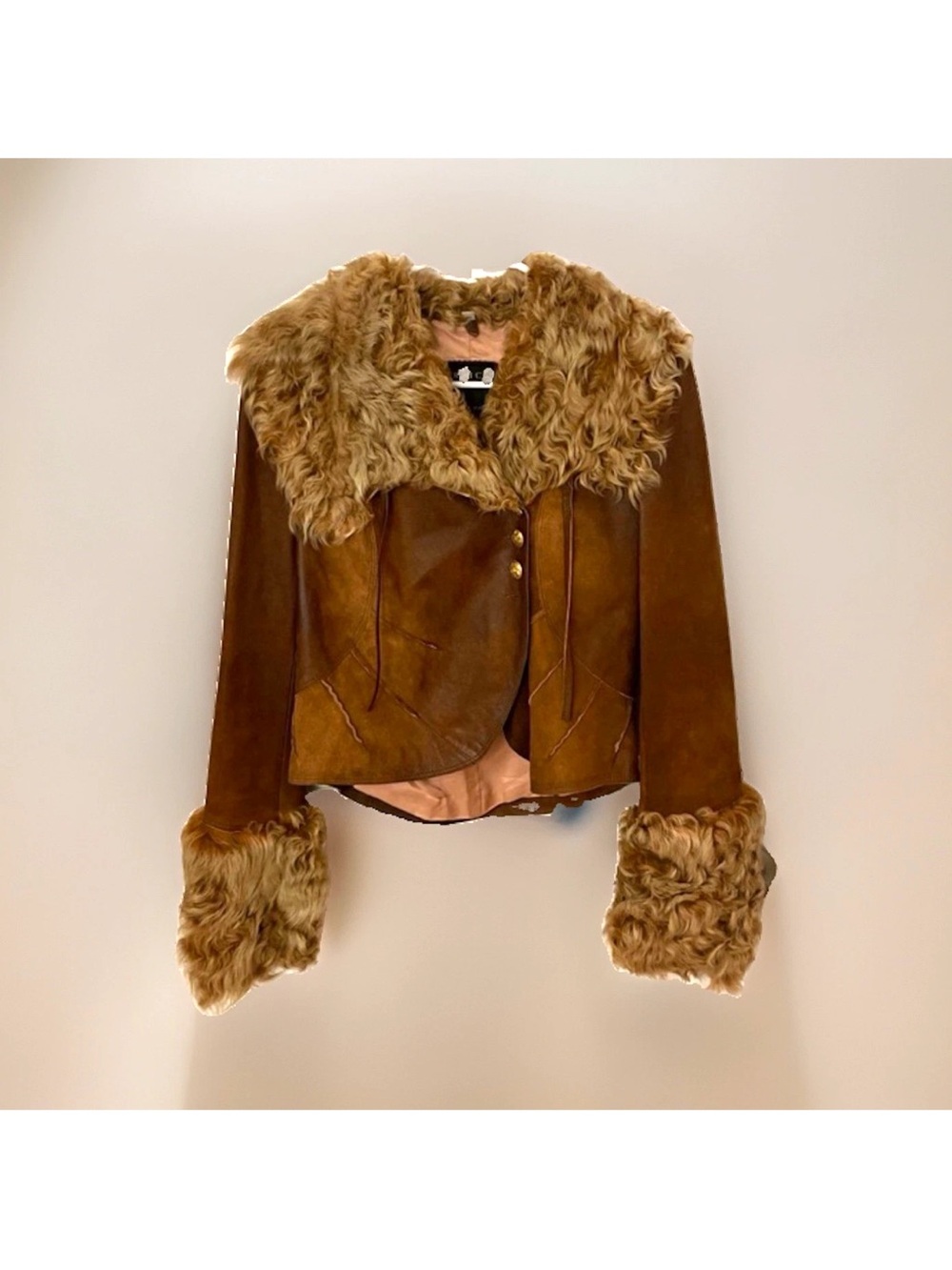 Artico Vintage/Y2k Leather/Shearling jacket